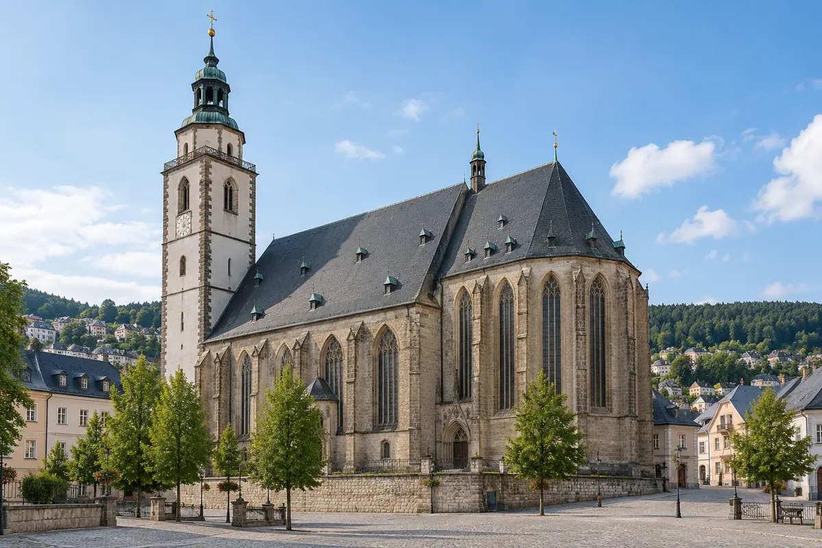 St. Annenkirche in Annaberg-Buchholz (Erzgebirgskreis).
