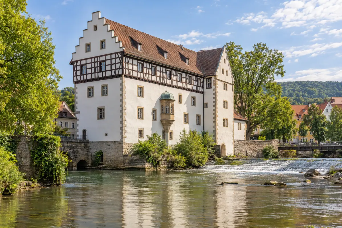 Zollernschloss in Balingen (Zollernalbkreis).