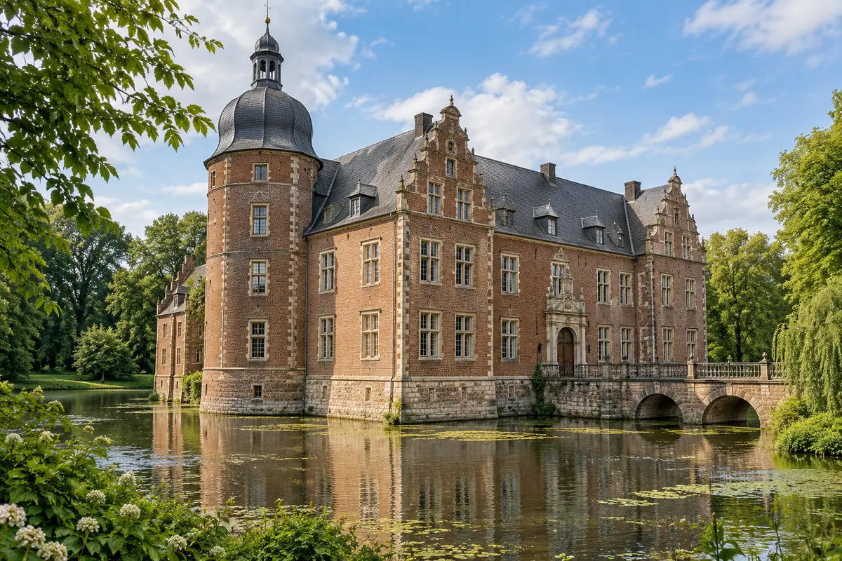 Schloss Paffendorf in Bergheim (Rhein-Erft-Kreis).