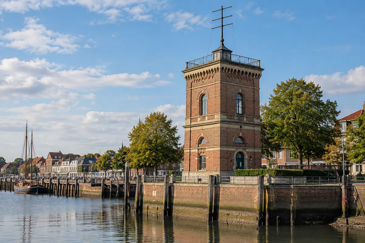 Telegraph in Brake an der Unterweser (Landkreis Wesermarsch).