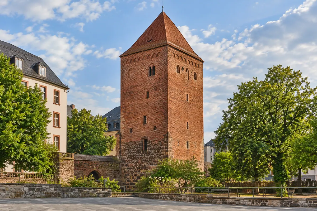 Roter Turm in Chemnitz.