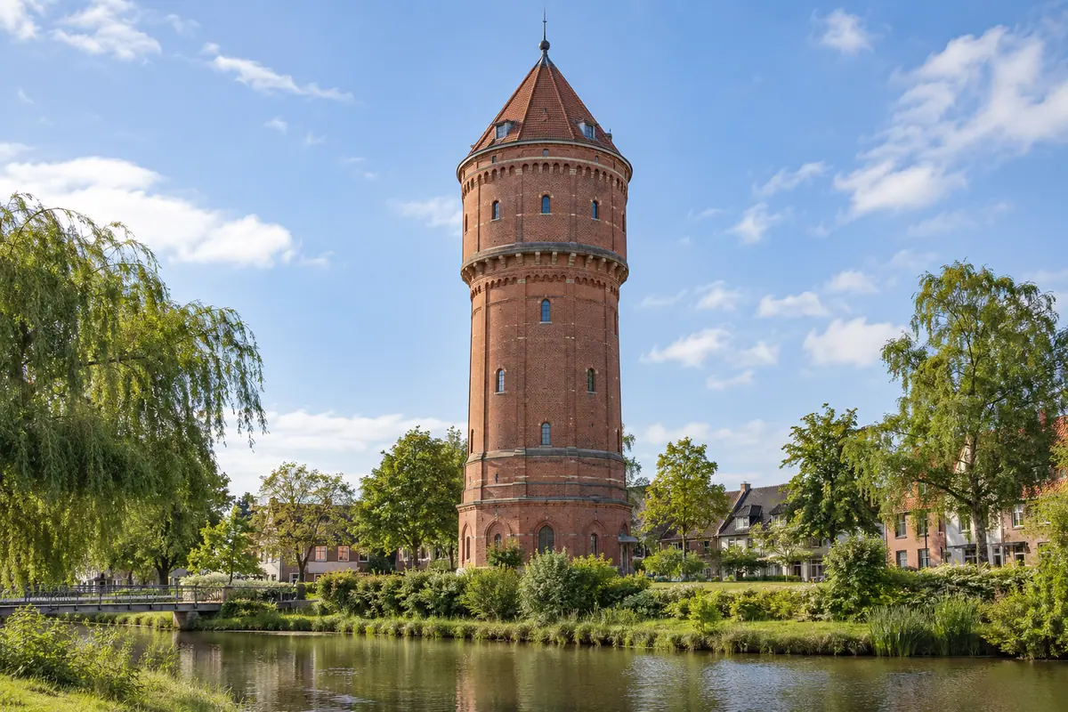 Heider Wasserturm in Heide (Dithmarschen) (Kreis Dithmarschen).