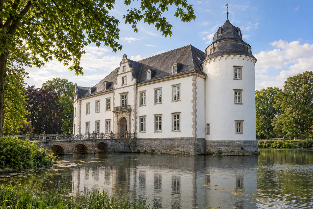 Schloss Burgau in Düren (Kreis Düren).