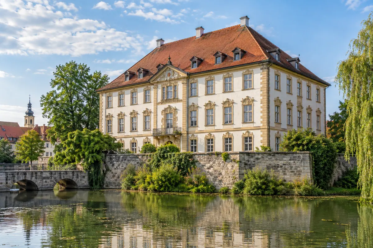 Schloss Höchstadt an der Aisch (Landkreis Erlangen-Höchstadt).