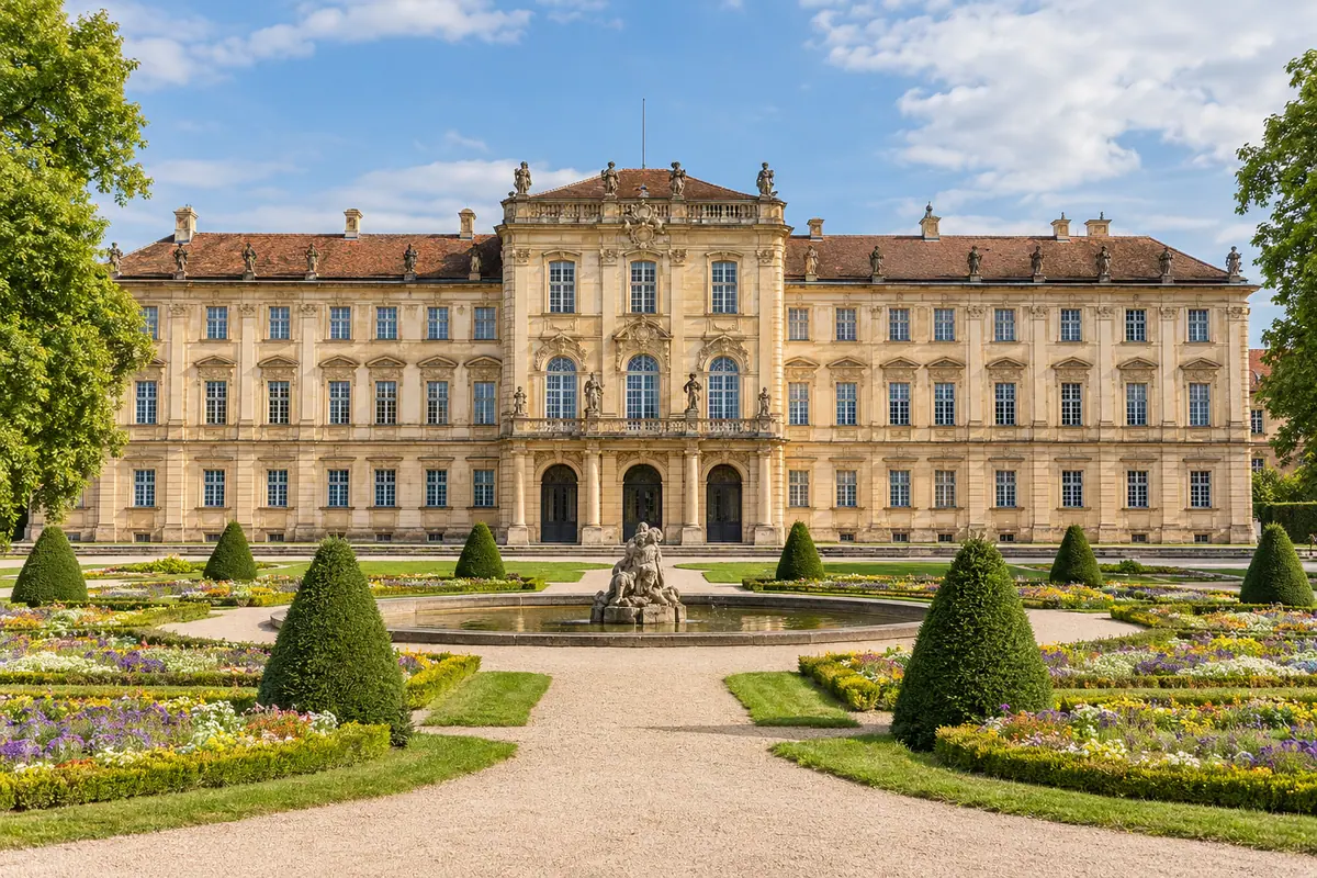 Markgräfliches Schloss in Erlangen.