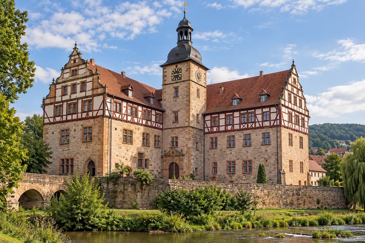 Landgrafenschloss in Eschwege (Werra-Meißner-Kreis).