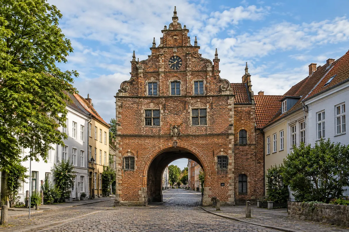 Nordertor in Flensburg.
