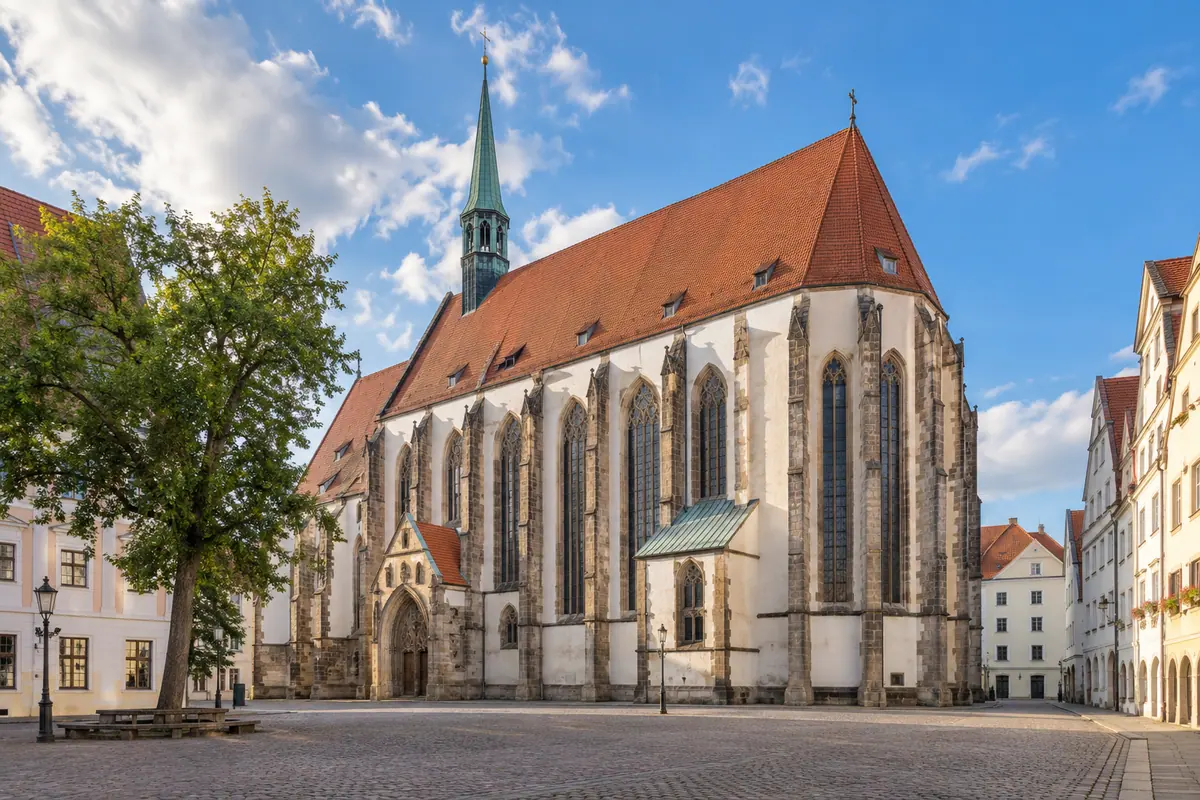 Freiberger Dom St. Marien in Freiberg (Sachsen) (Landkreis Mittelsachsen).