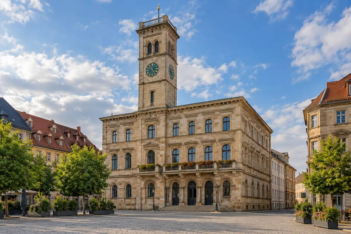 Rathaus in Fürth.