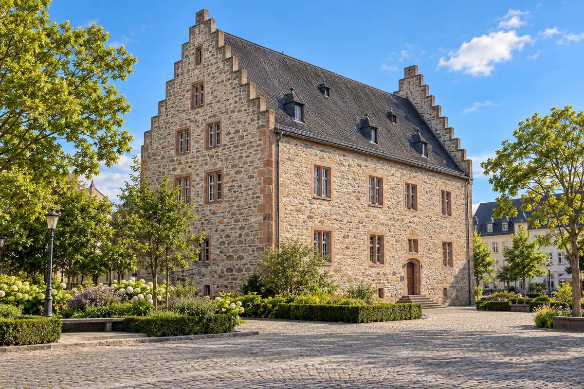 Altes Schloss in Gießen (Landkreis Gießen).