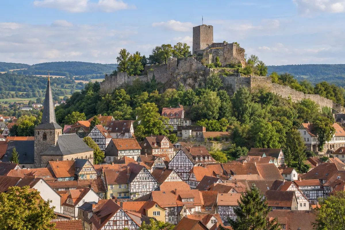 Hohenburg über Homberg an der Efze (Schwalm-Eder-Kreis).