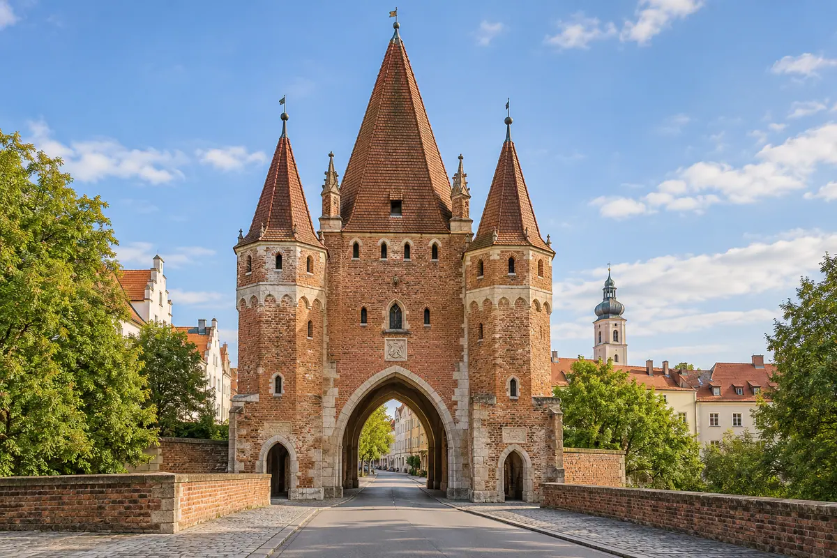 Kreuztor in Ingolstadt.