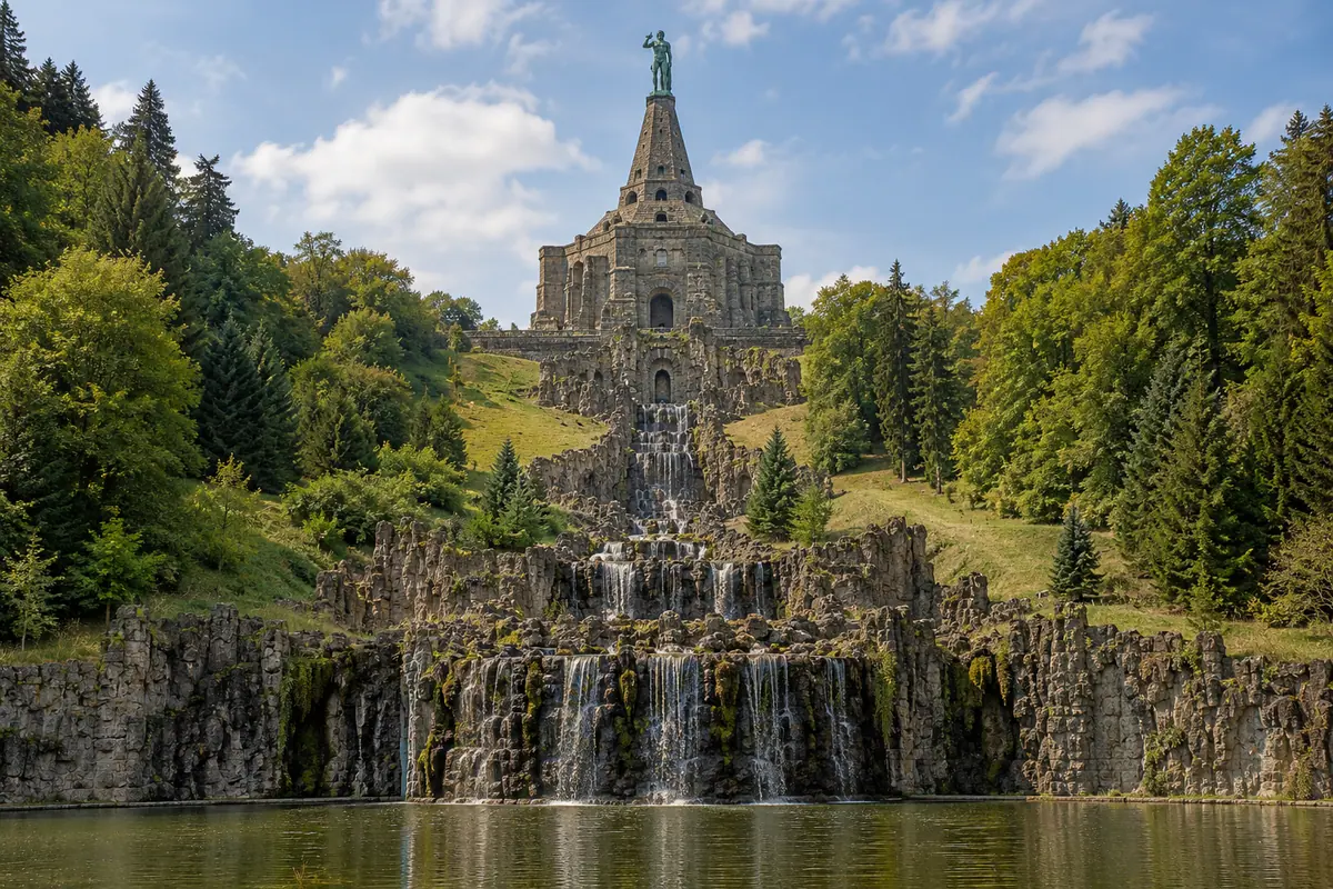 Herkules im Bergpark Wilhelmshöhe in Kassel.