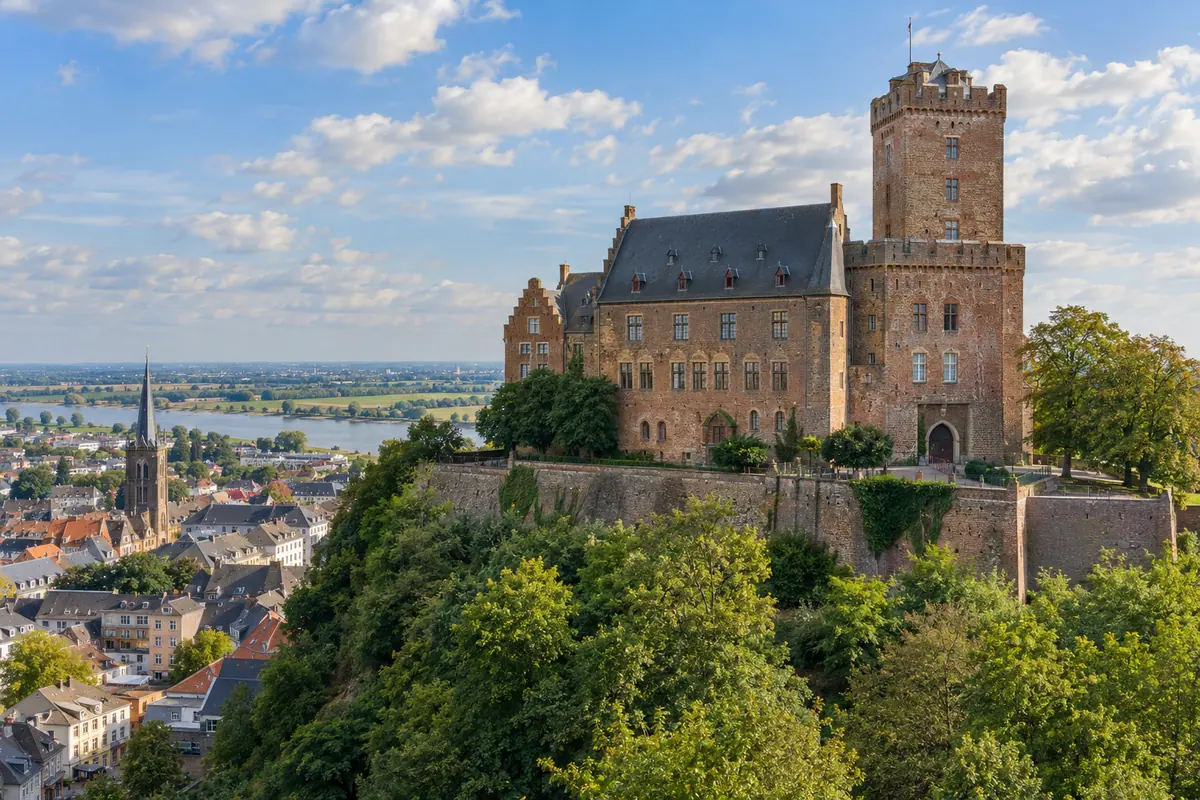 Schwanenburg in Kleve (Kreis Kleve).