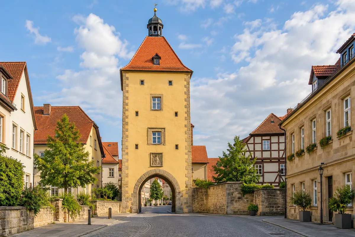 Oberes Tor in Lichtenfels (Landkreis Lichtenfels).