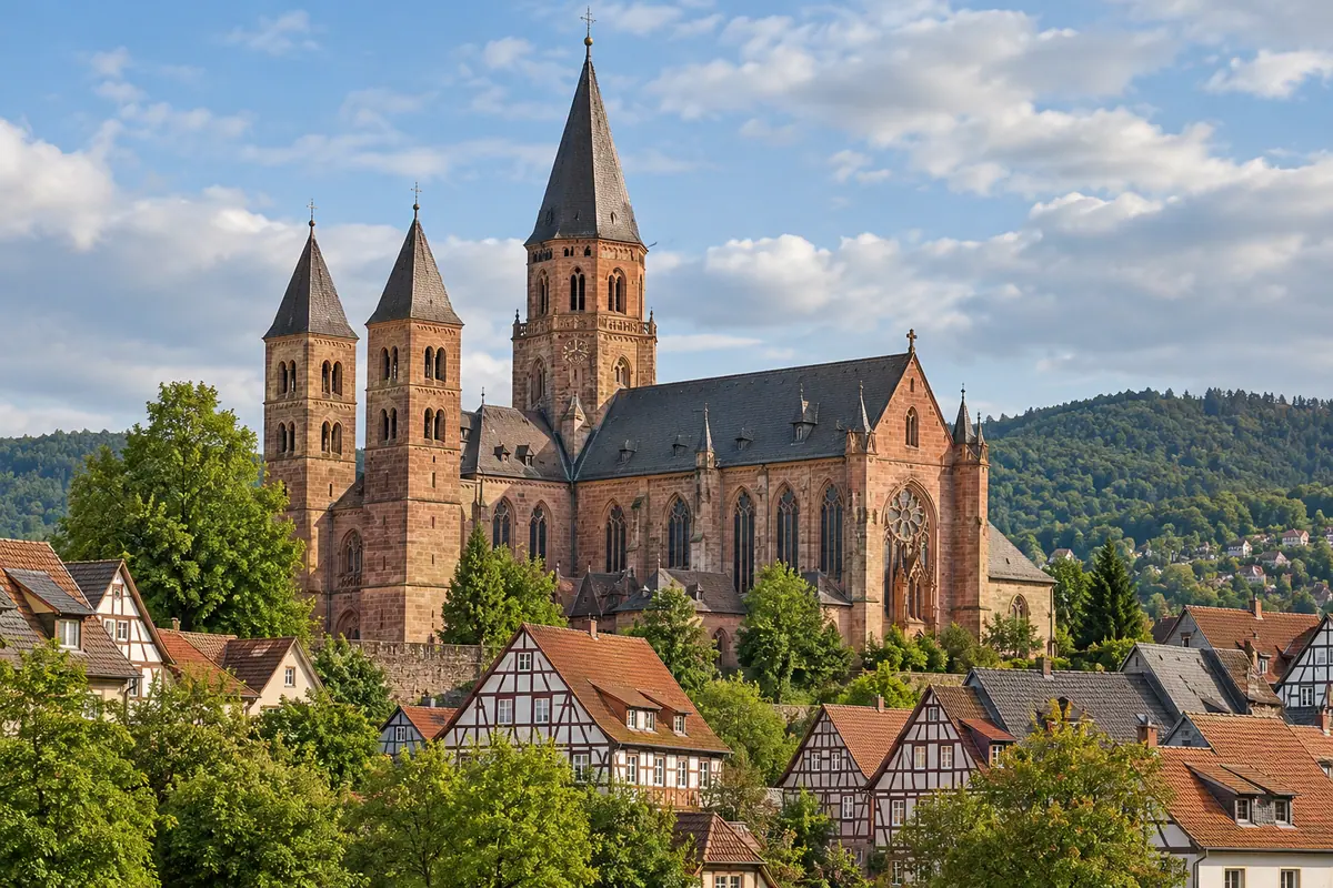 Marienkirche in Gelnhausen (Main-Kinzig-Kreis).