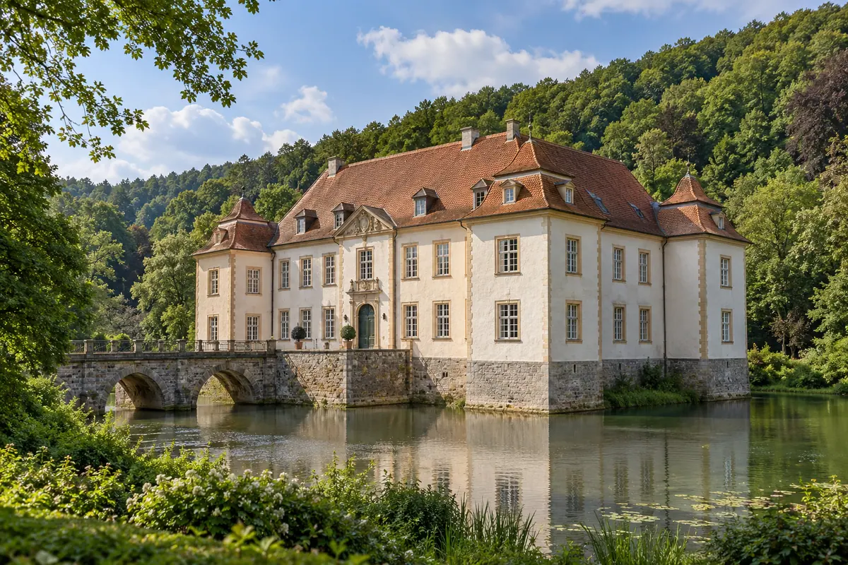 Schloss Neuenhof in Lüdenscheid (Märkischer Kreis).