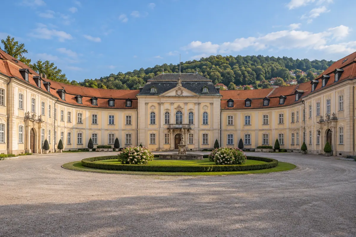 Schloss Elisabethenburg in Meiningen (Landkreis Schmalkalden-Meiningen).