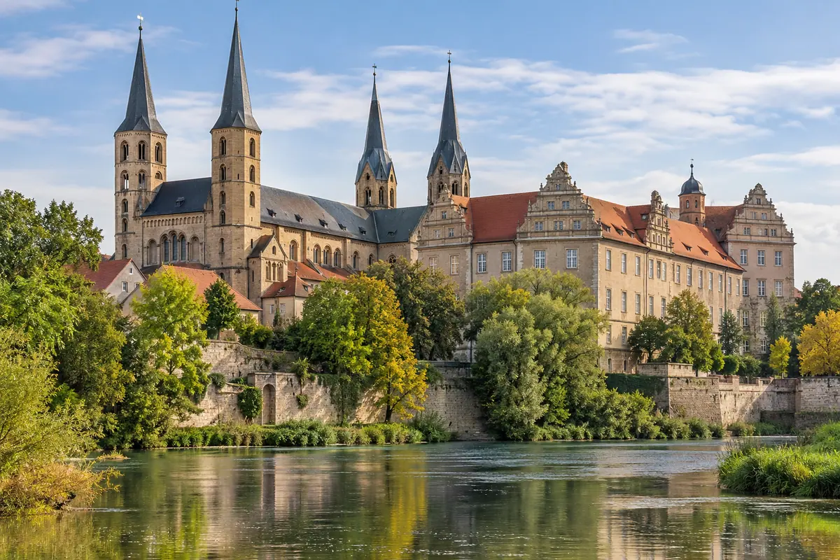 Merseburger Dom und Schloss in Merseburg (Saalekreis).