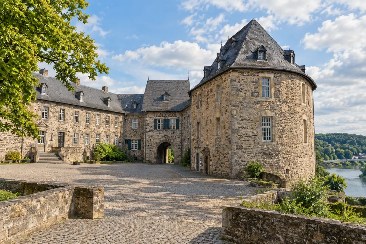 Schloss Broich in Mülheim an der Ruhr.