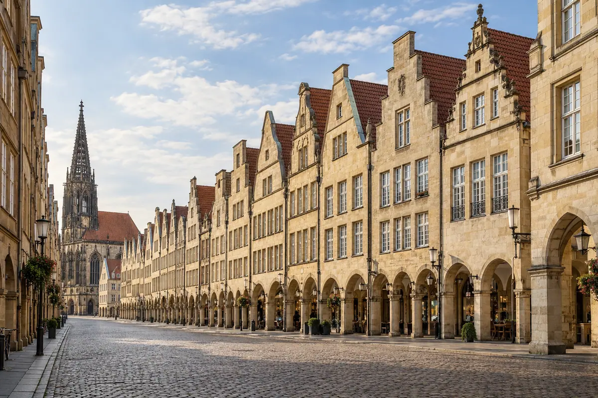 Prinzipalmarkt in Münster.