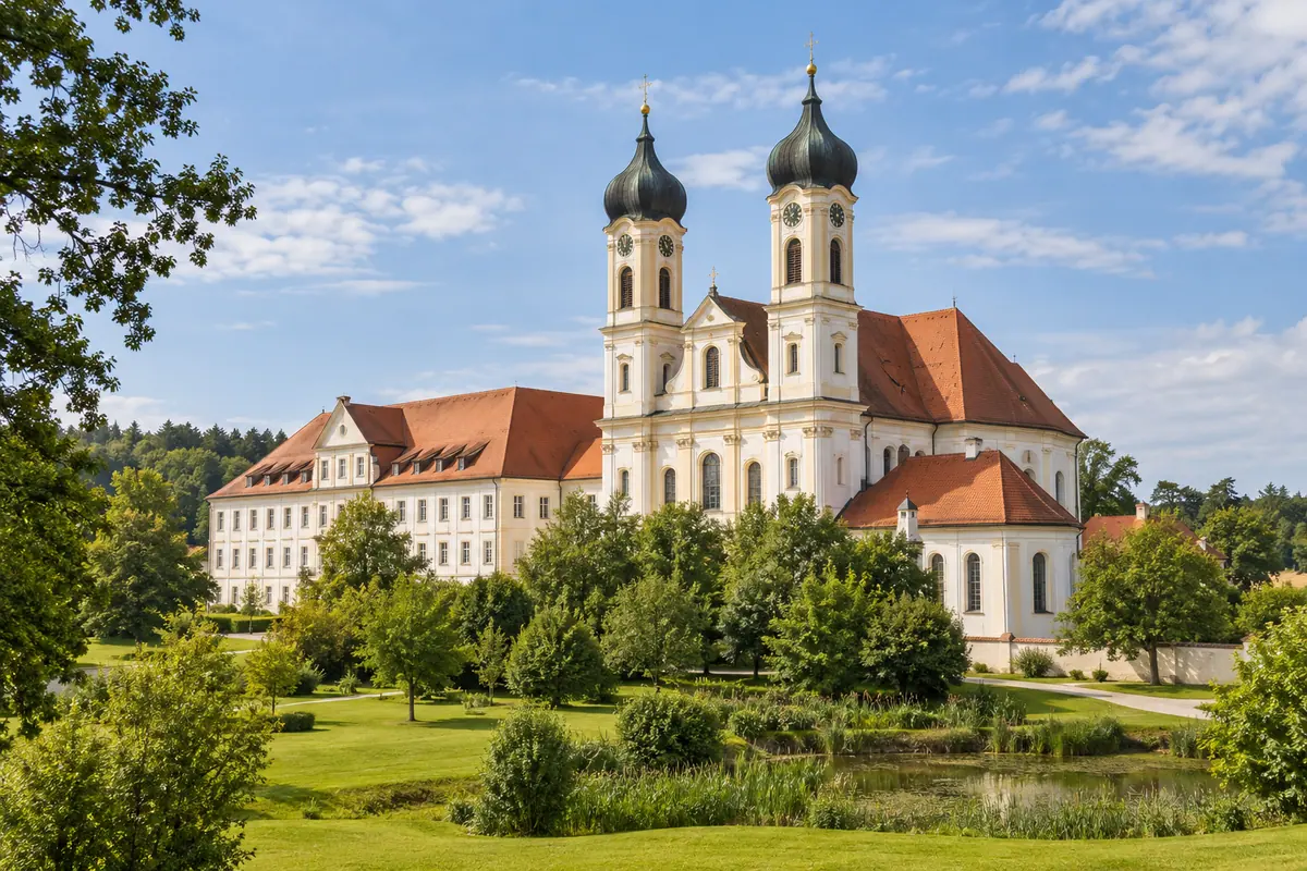 Kloster Roggenburg im Landkreis Neu-Ulm.