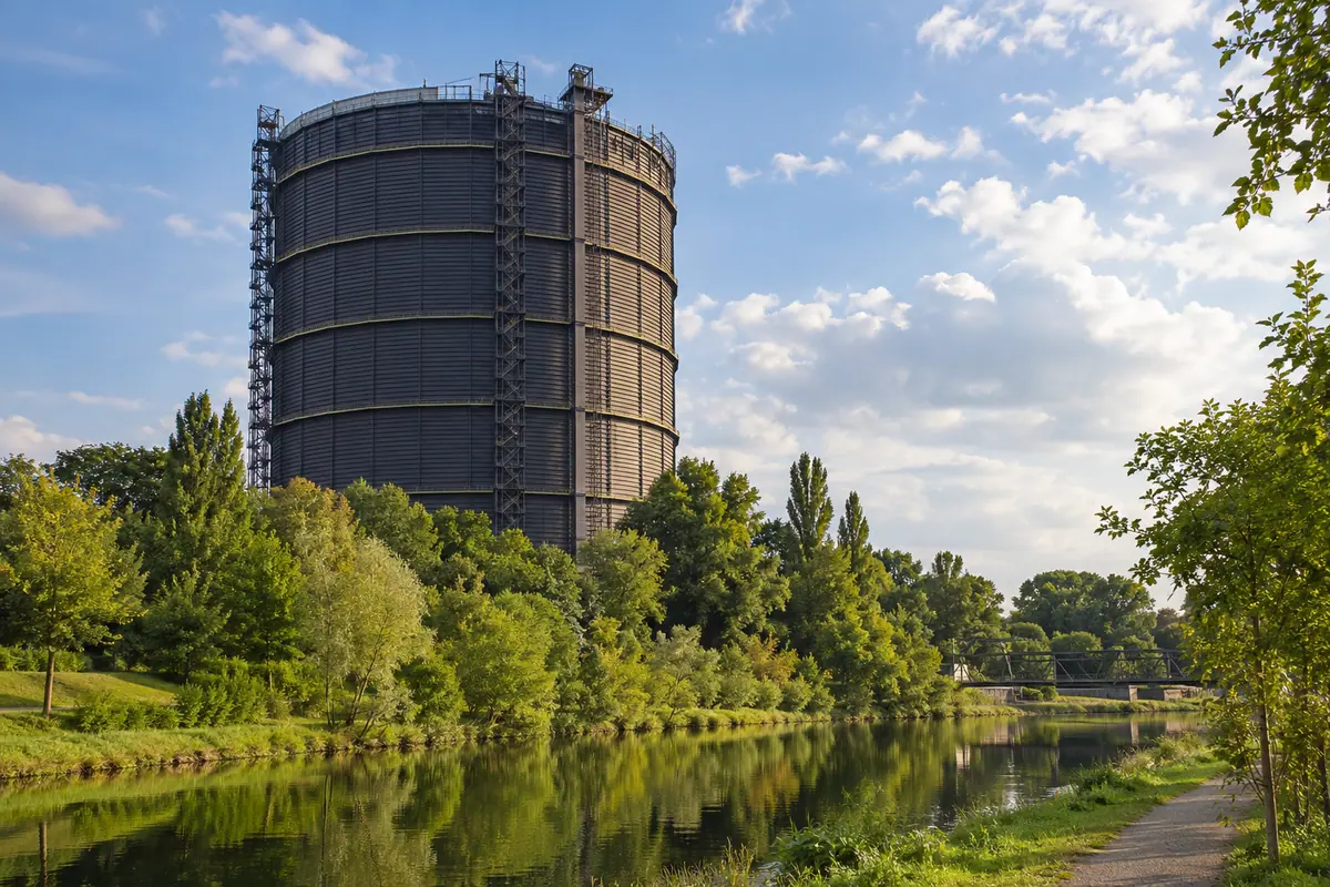 Gasometer in Oberhausen.
