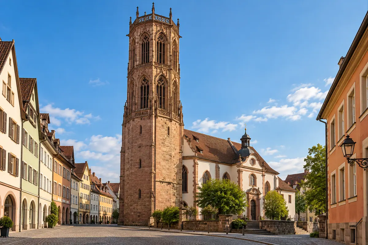 Kapellenturm in Rottweil (Landkreis Rottweil).
