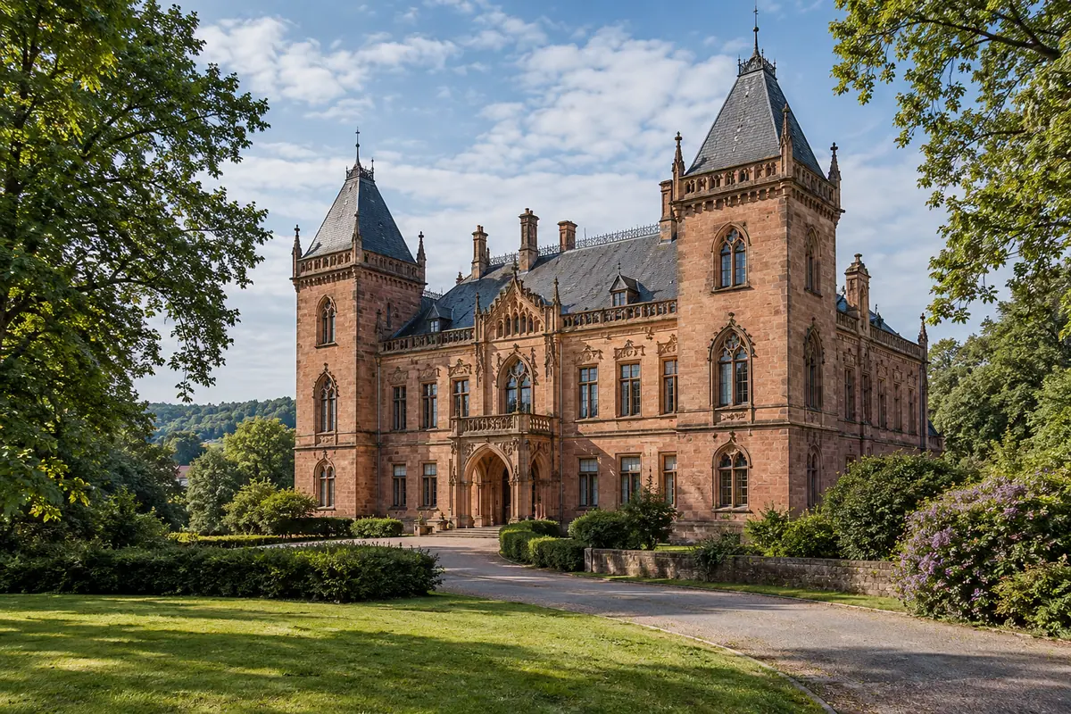 Schloss Halberg in Saarbrücken (Regionalverband Saarbrücken).
