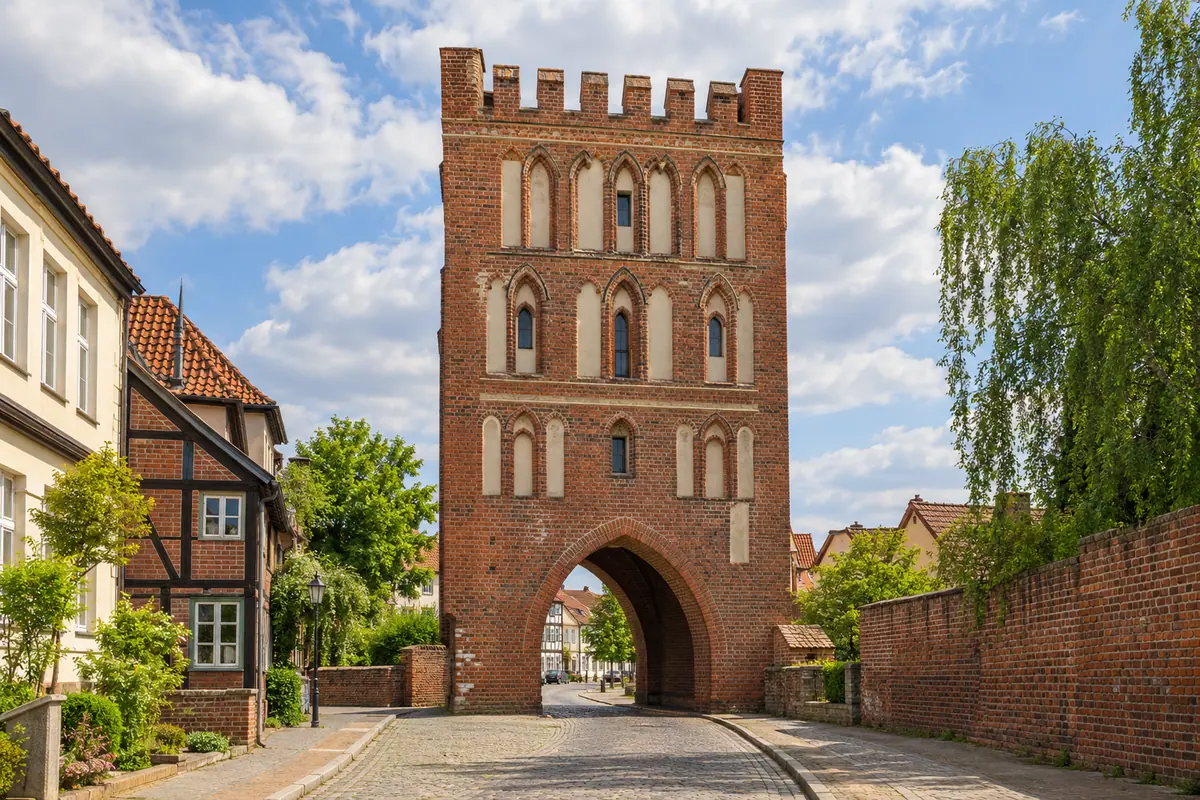 Neustädter Tor in Salzwedel (Altmarkkreis Salzwedel).