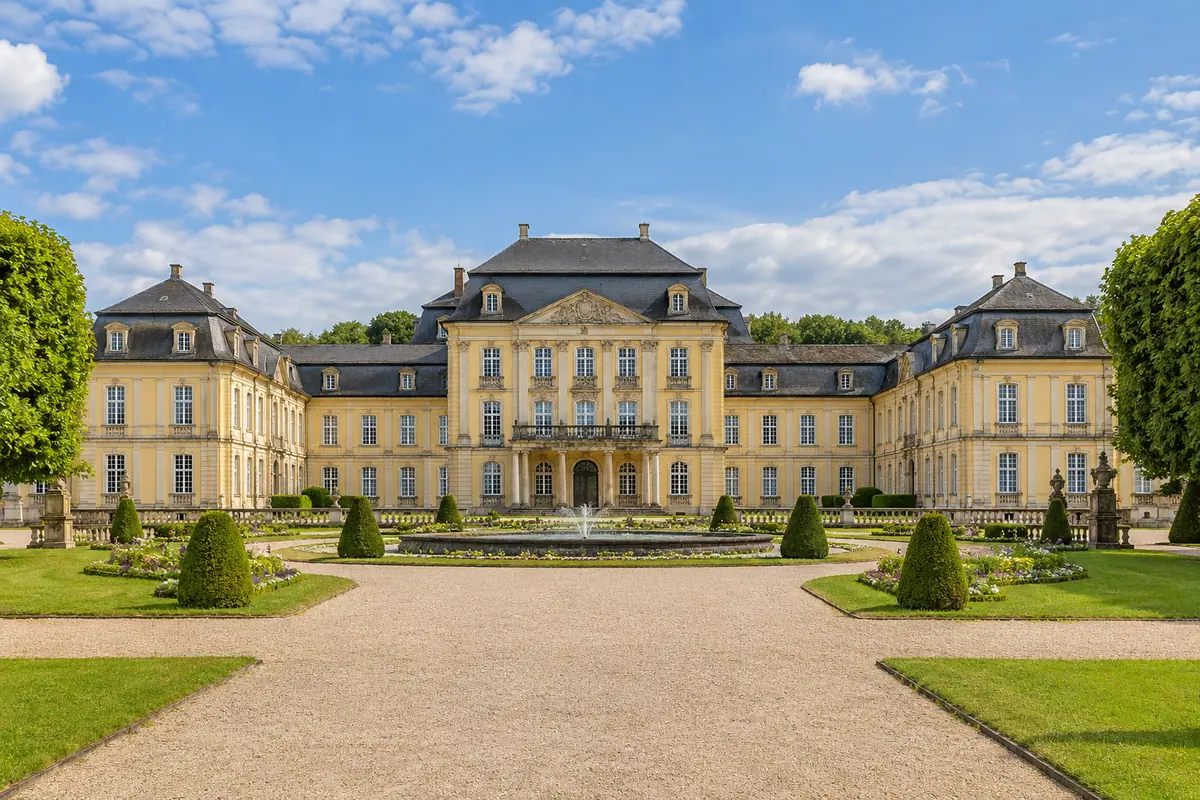 Schloss Werneck im Landkreis Schweinfurt.