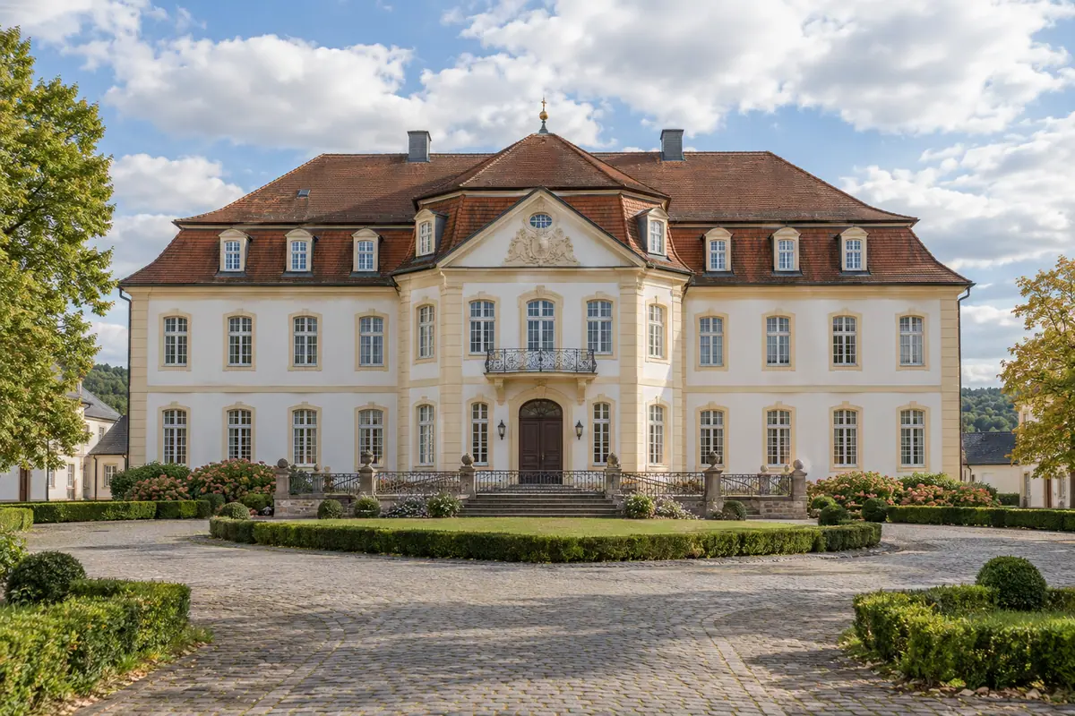 Simmerner Schloss in Simmern (Hunsrück) (Rhein-Hunsrück-Kreis).