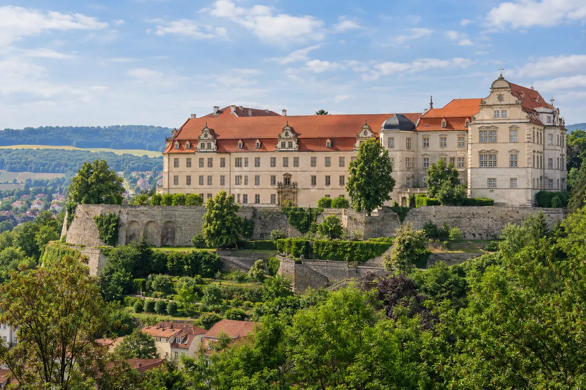 Schloss Sondershausen in Sondershausen (Kyffhäuserkreis).