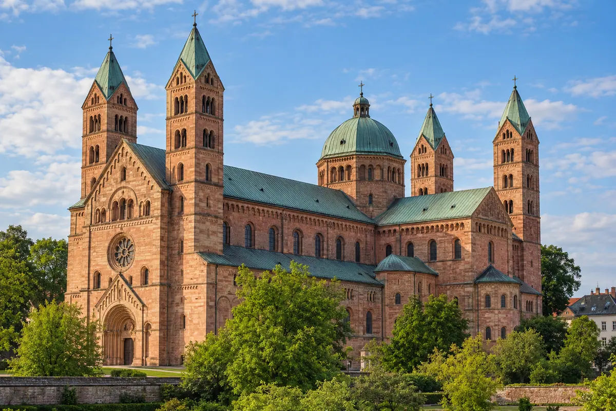 Speyerer Dom in Speyer.