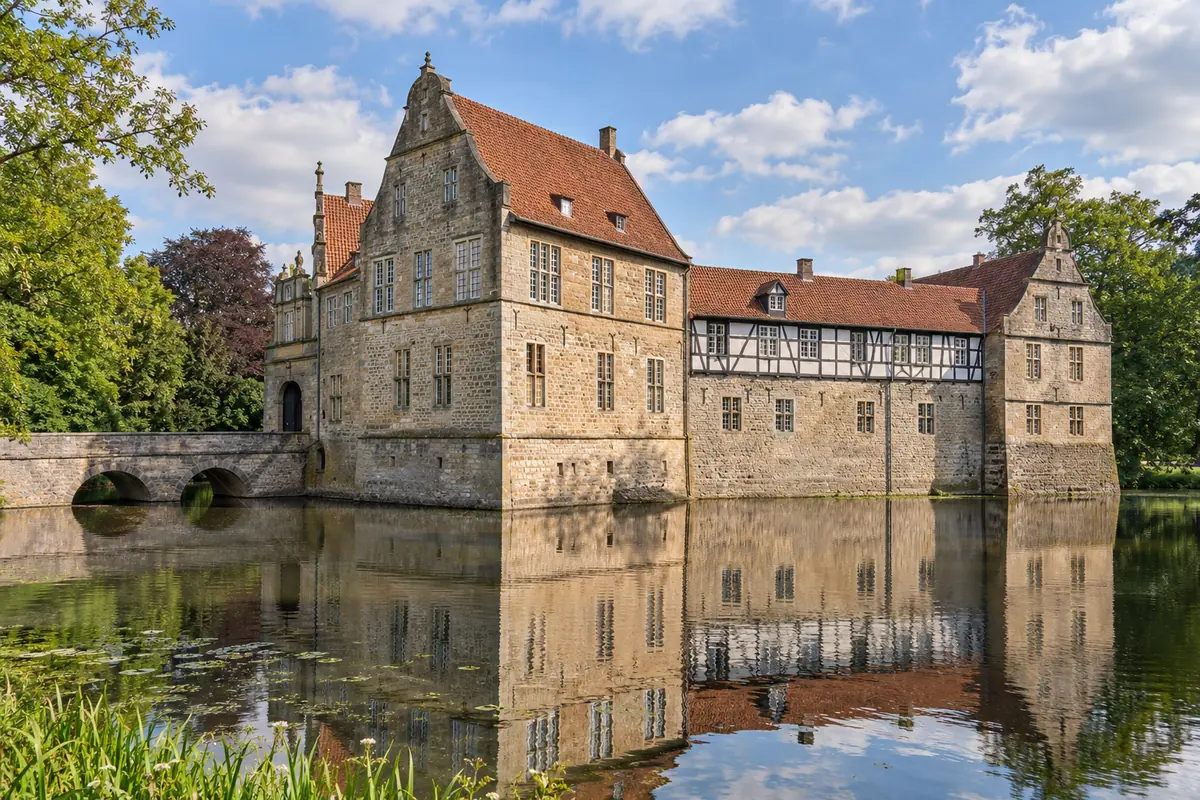 Schloss Burgsteinfurt in Steinfurt (Kreis Steinfurt).