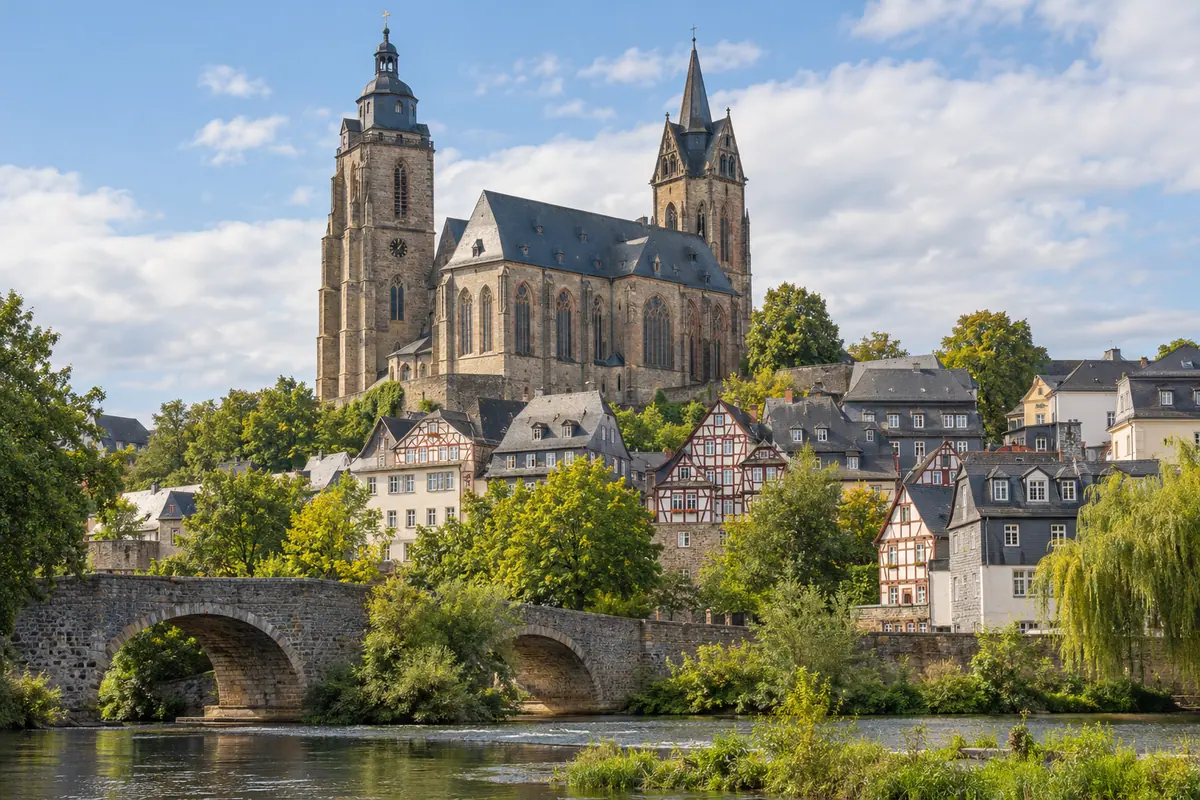 Wetzlarer Dom in Wetzlar (Lahn-Dill-Kreis).